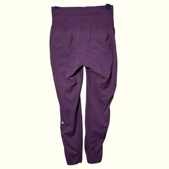 NEW Lululemon Street‎ To Studio Pant II Joggers Unlined Regal Plum Purple Size 4 - Picture 8 of 10
